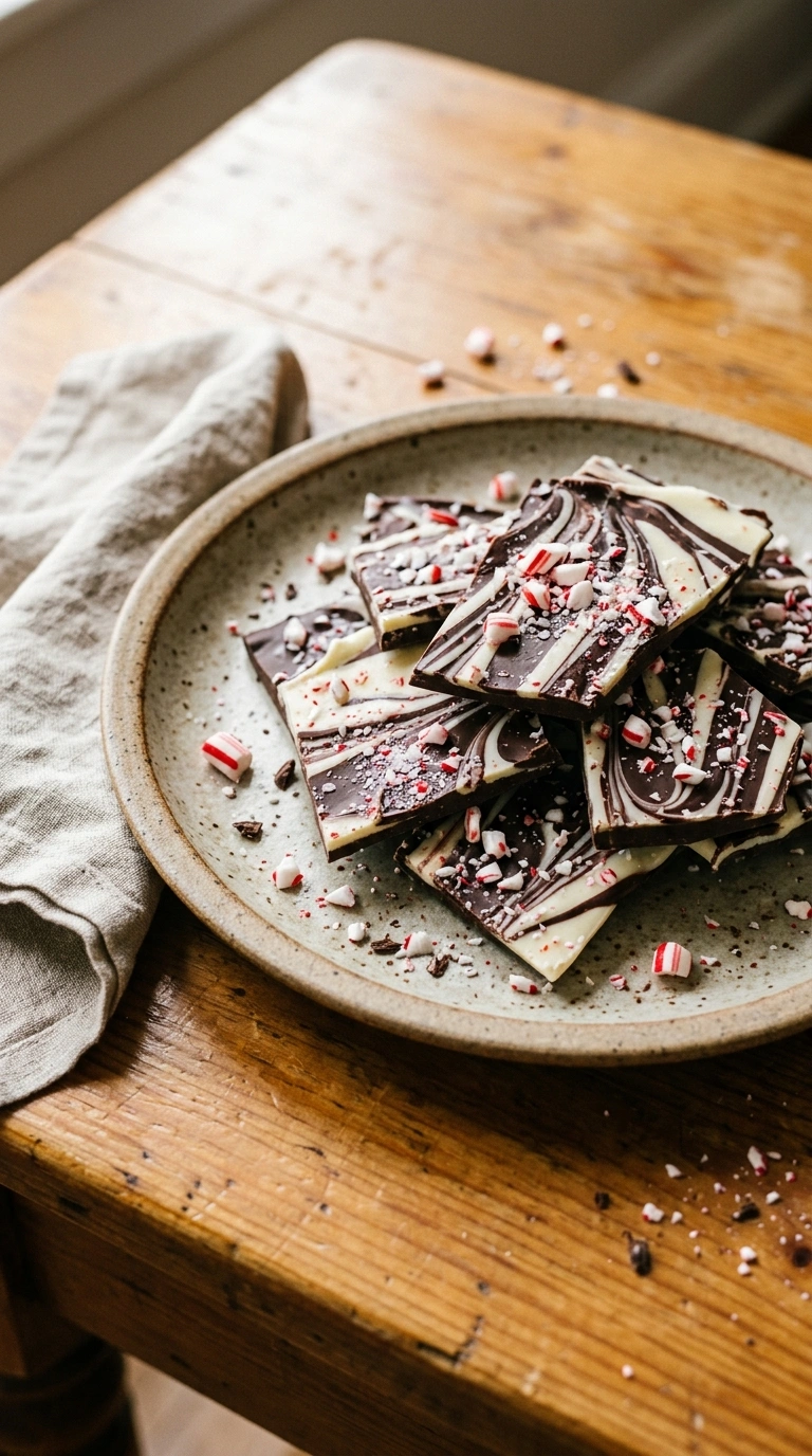 Easy Peppermint Bark for Holiday Gifting