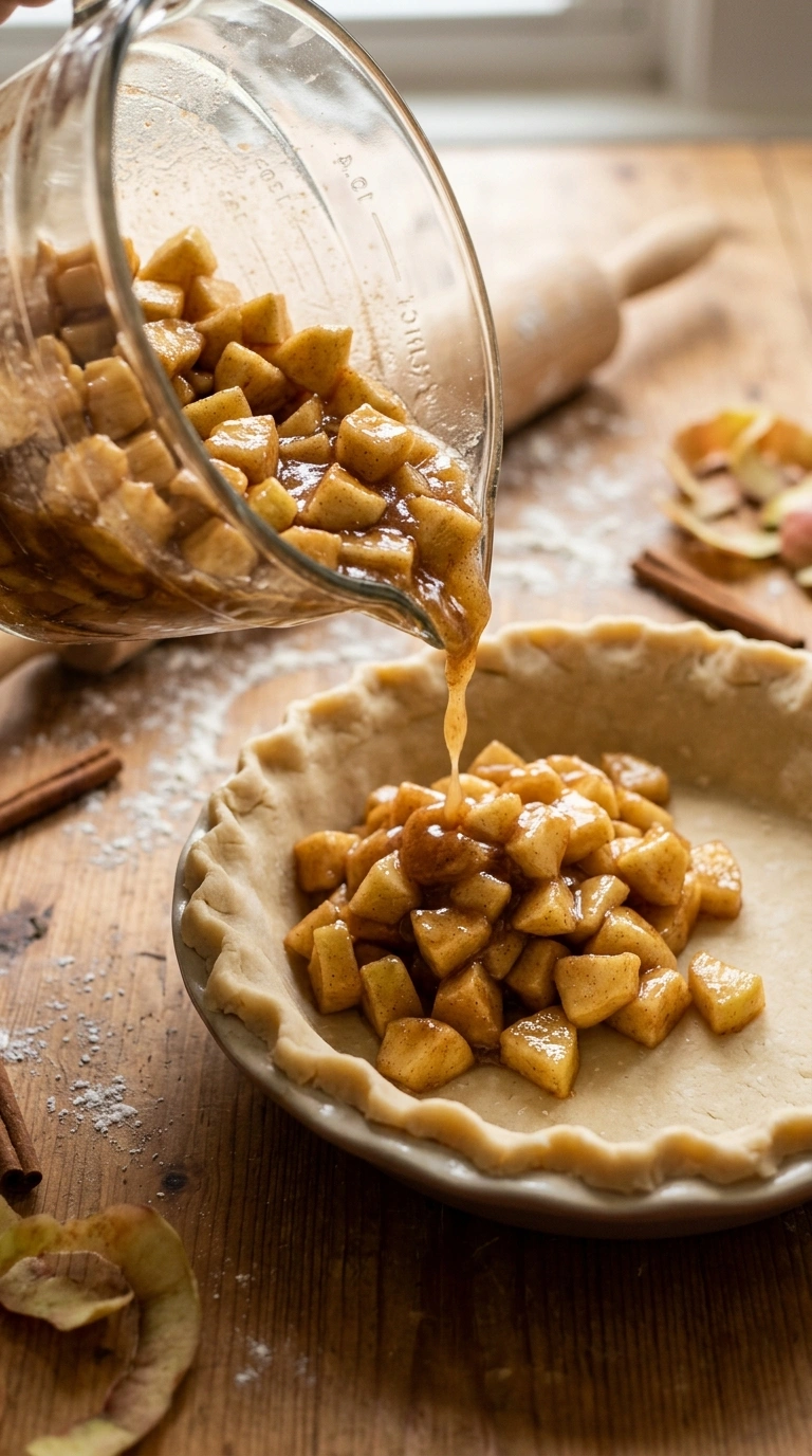 Cooking instructions for apple pie bites