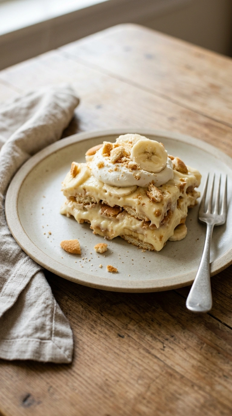 banana pudding ready to serve