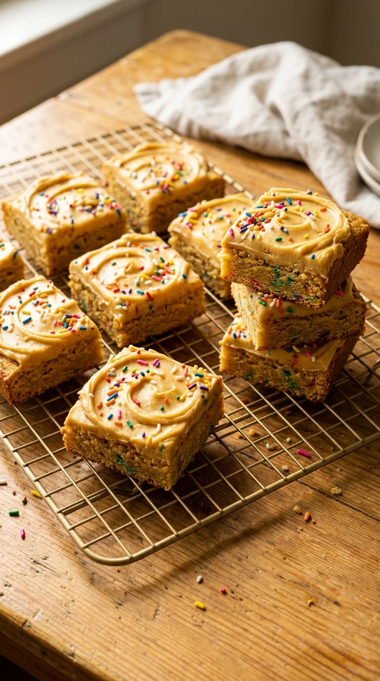 Frosted Sugar Cookie Bars for Christmas