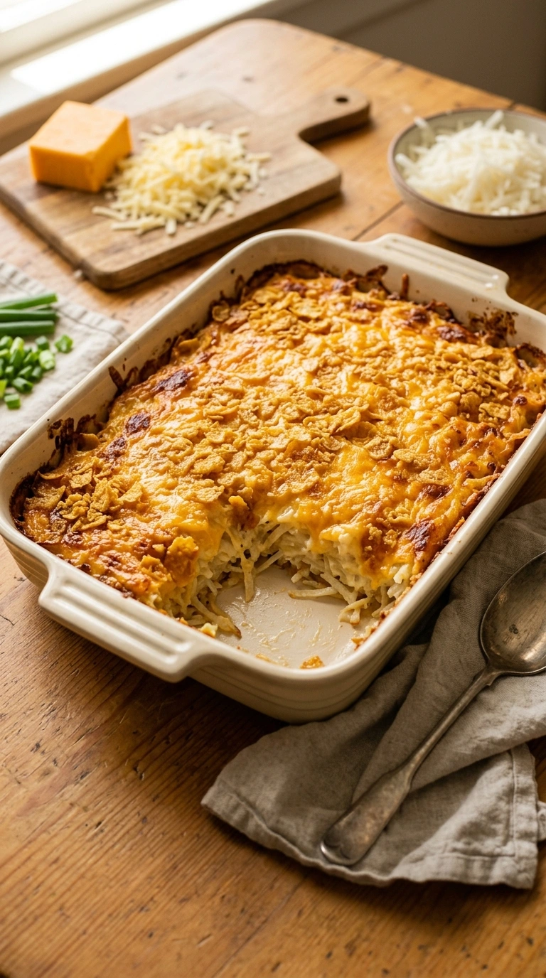 Cooking instructions for hashbrown casserole