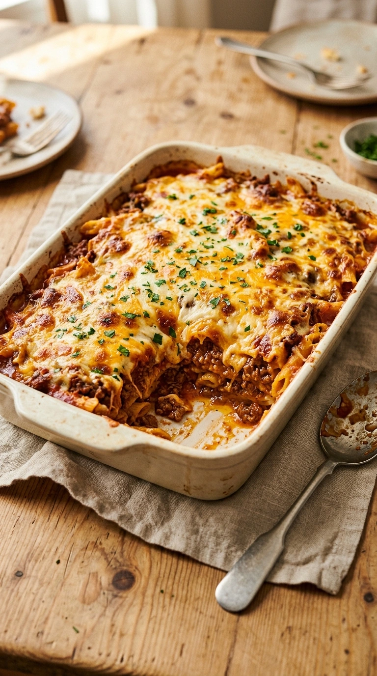 Easy Ground Beef Casserole for Weeknights