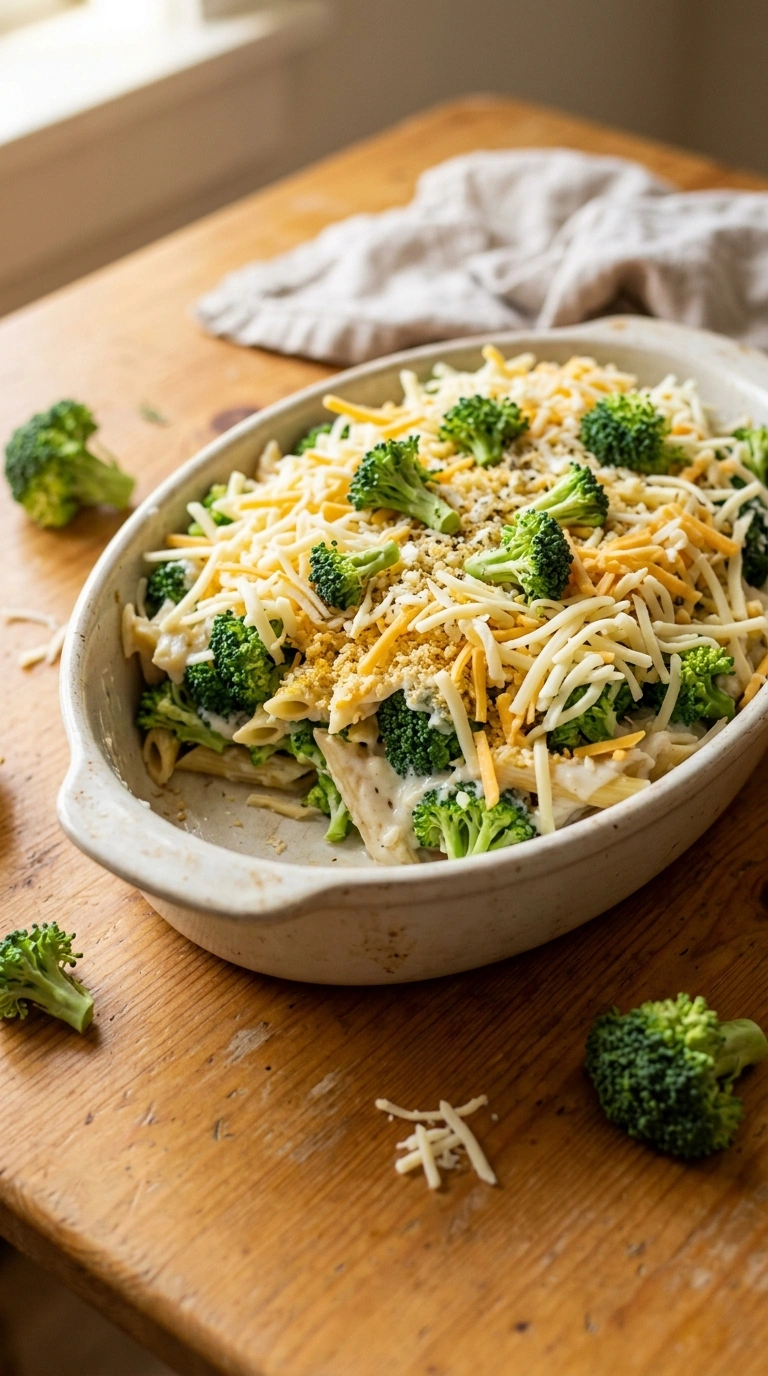 Cooking instructions for chicken broccoli rice casserole