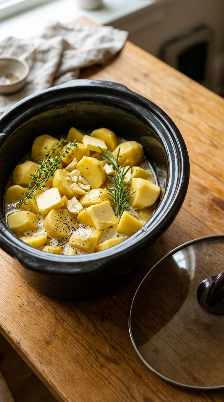 Cooking instructions for crockpot mashed potatoes