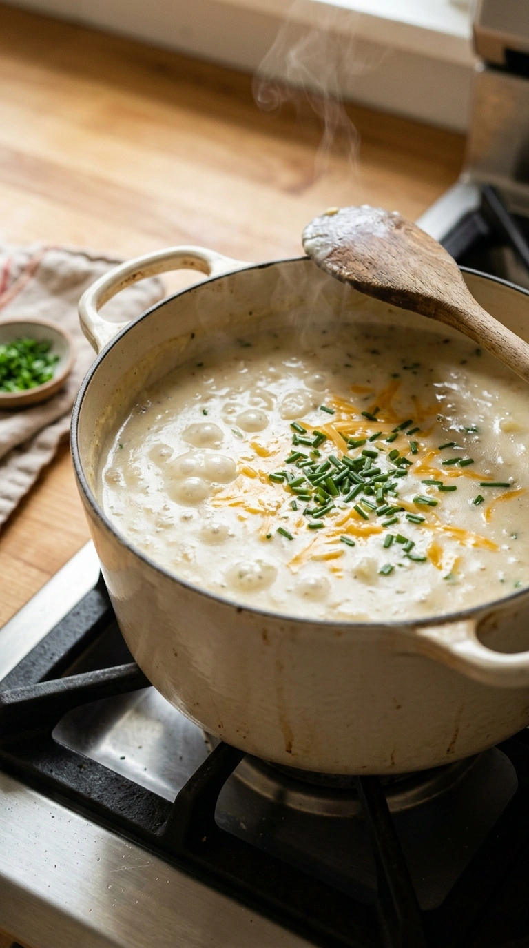 Cooking instructions for slow cooker potato soup