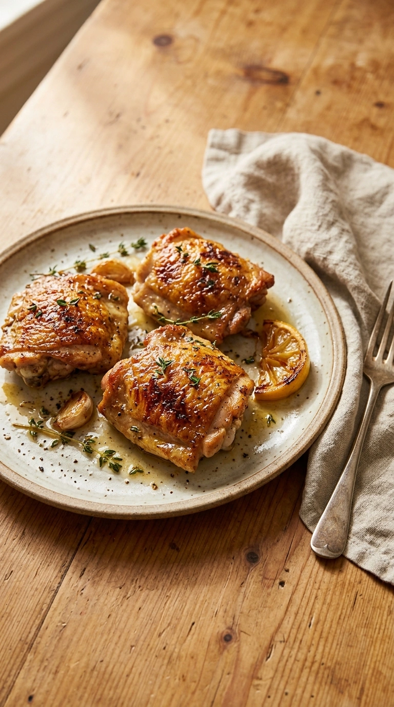Crispy Air Fryer Chicken Thighs