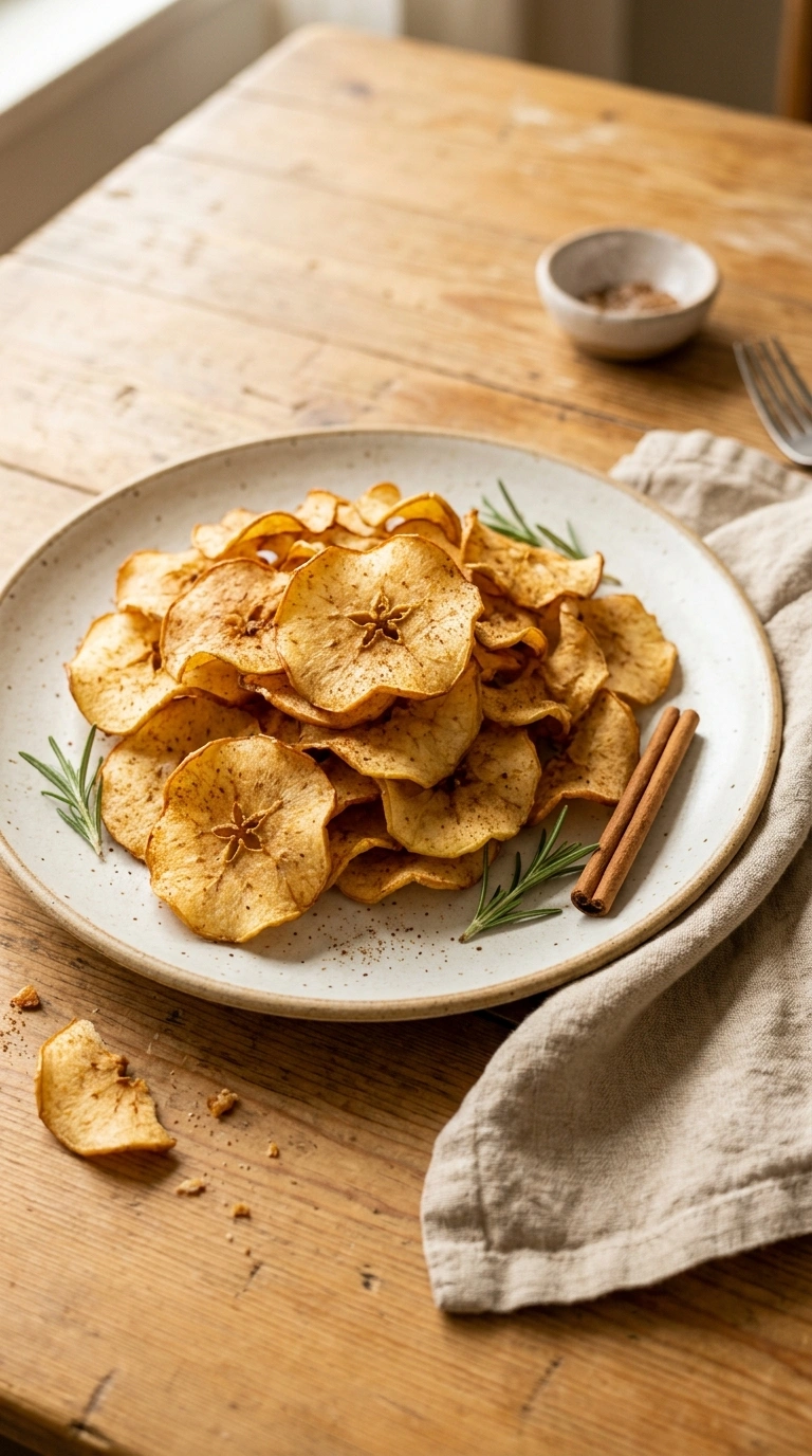 Crispy Air Fryer Apple Chips