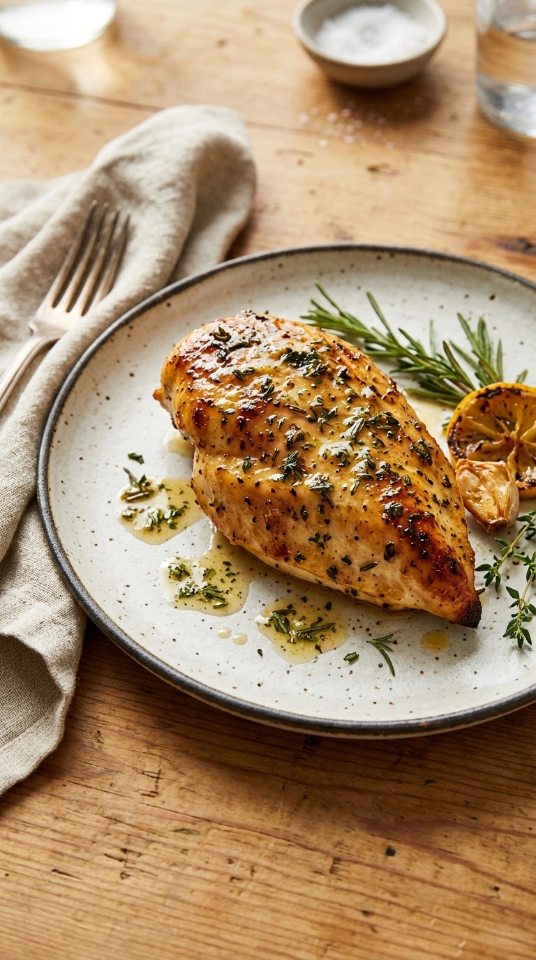 Juicy Baked Chicken Breast That Never Dries Out