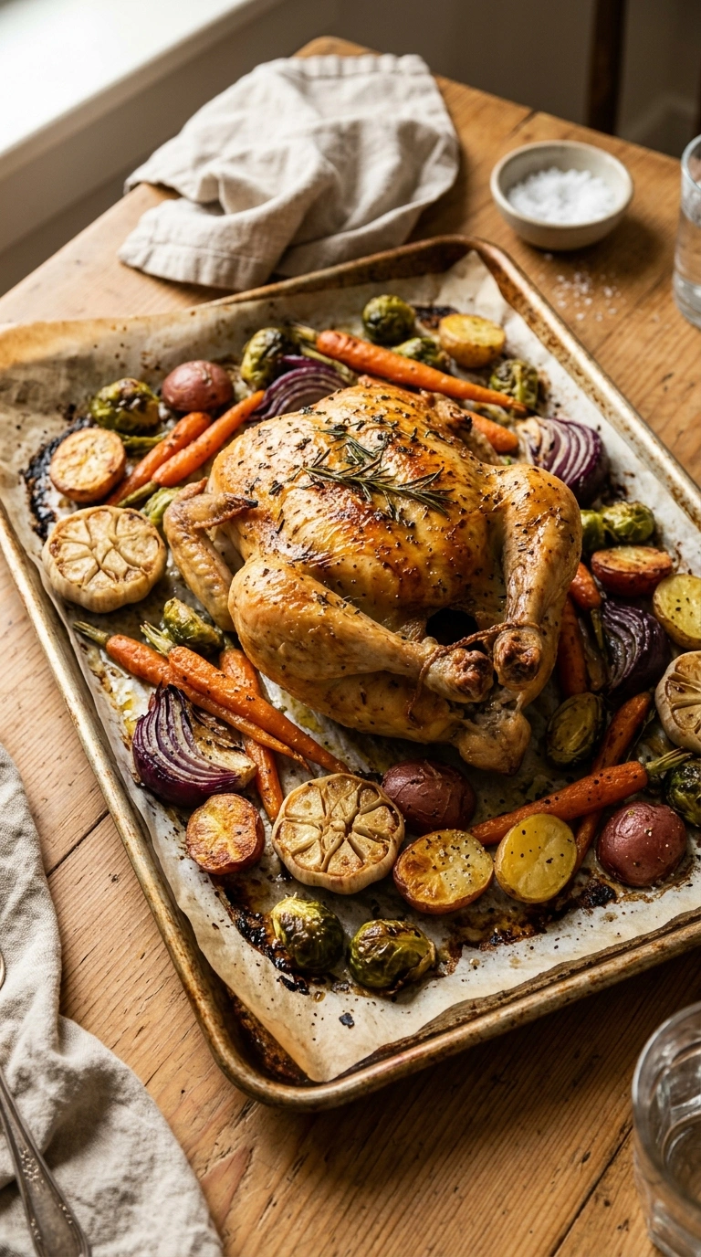 One Pan Chicken and Veggies for Easy Weeknights