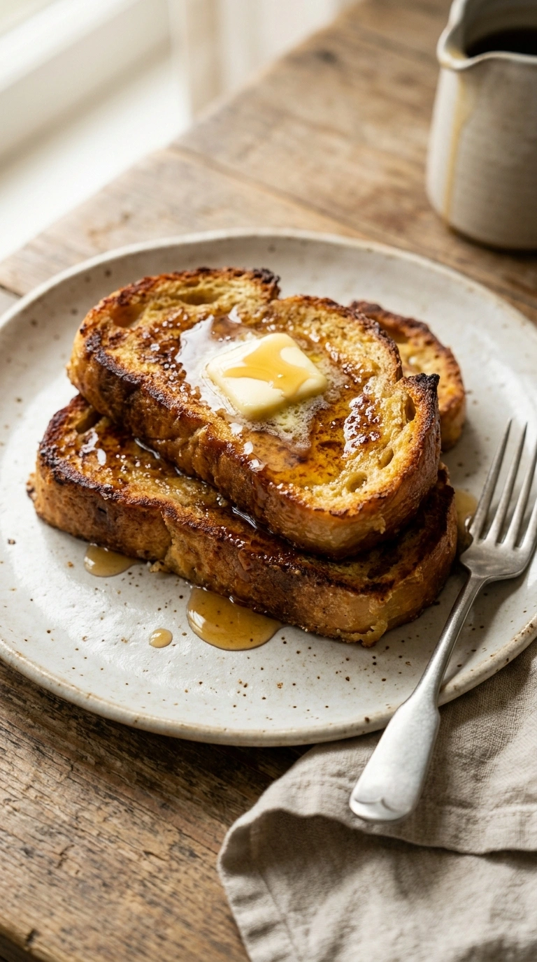 baked french toast ready to serve