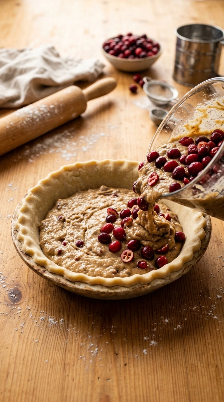 Cooking instructions for cranberry orange muffins