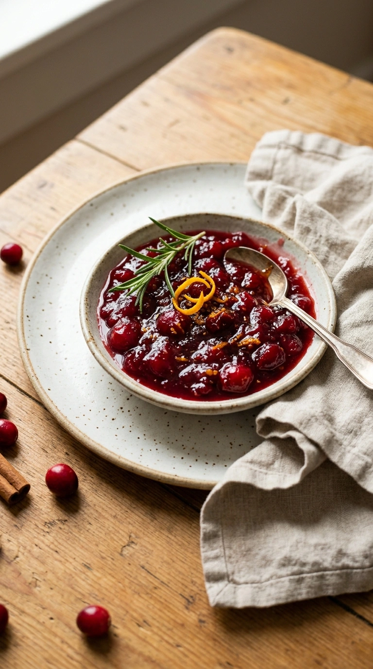 Easy Cranberry Chutney to Serve With Turkey or Cheese