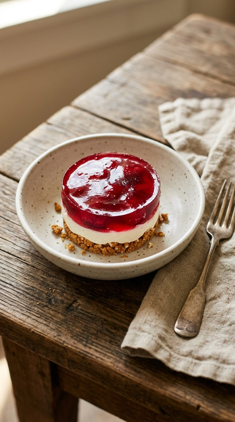 cranberry pretzel salad ready to serve